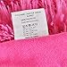 DECOSY Super Soft Faux Fur Couch Throw Blanket Hot Pink 60