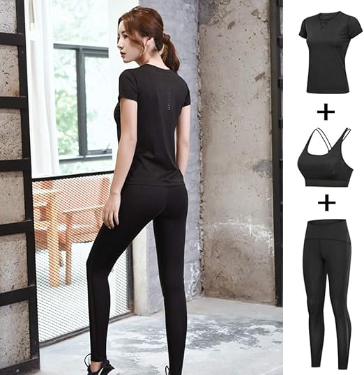 TIAN Ropa de Yoga para Mujeres, Ropa de Secado rápido, Ropa ...