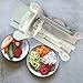 Flamen Tri-Blade Slicer Vegetable Spiralizer and Fruit Spiralizing Slicer, Kitchen Cutter Tool, Veggie Spaghetti Maker for Low Carb/Paleo/Gluten-Free Meals
