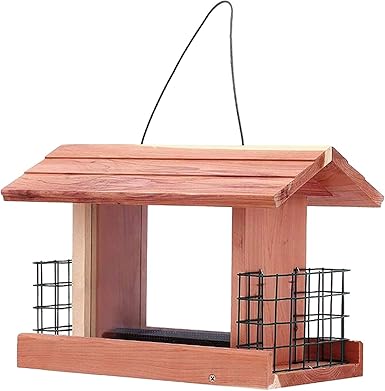 Zilosconcy Futterstationen Wildvögel Vogelhäuschen Holz Balkon Hängen