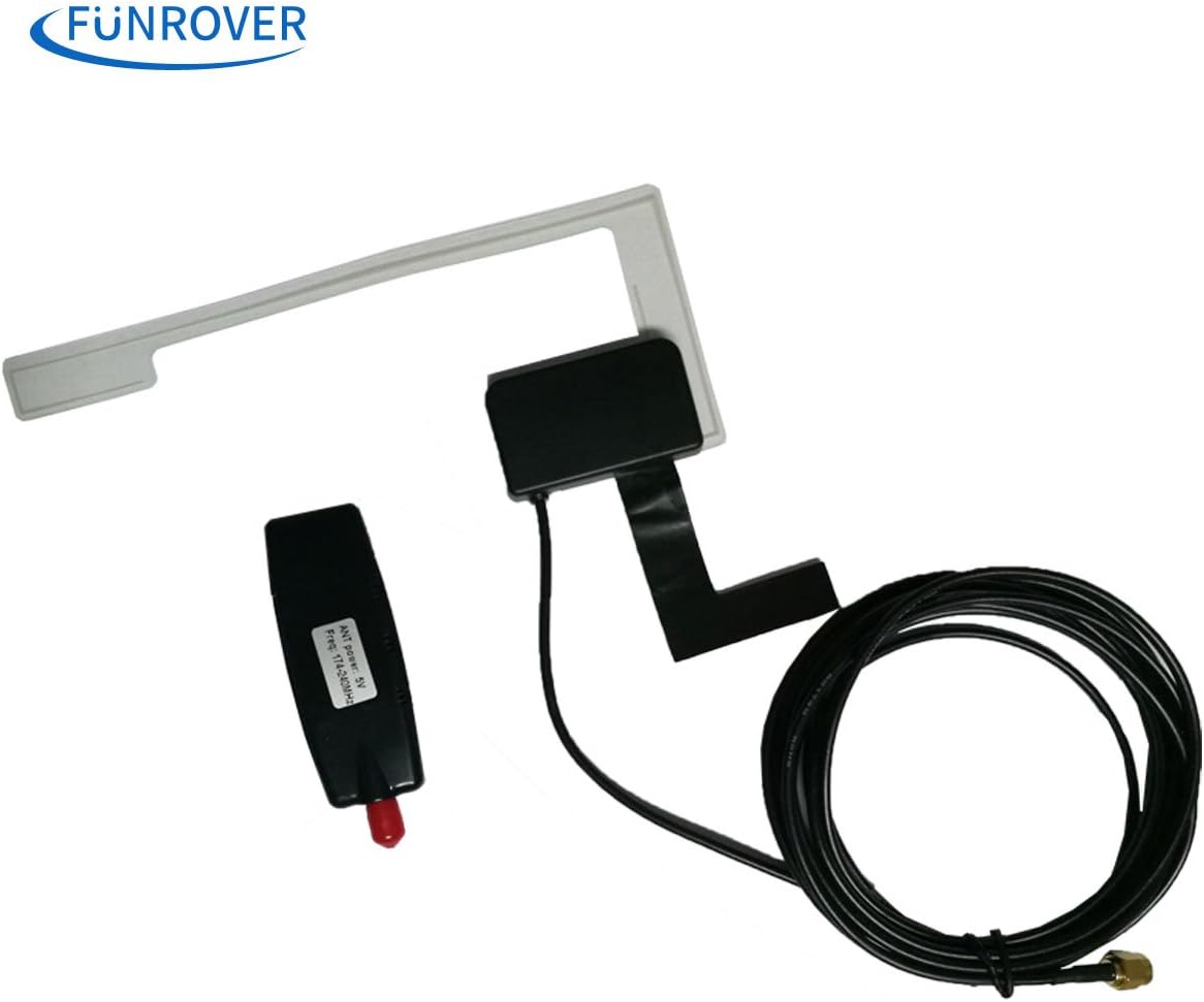 Funrover External DAB/DAB+ Digital Radio USB dongle with Touch Control for Android Car DVD Player