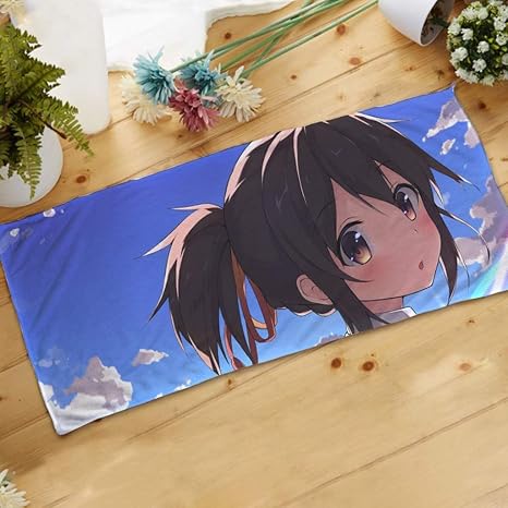 Amazon Laohao アニメキャラクターパターンタオル男の子と女の子の吸収スポーツタオルファイバーバスタオル コットンタオル Color 16 Size 70x140cm タオル ホーム キッチン オンライン通販
