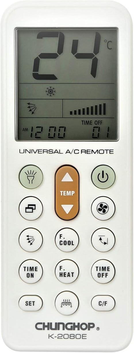 Amazon Co Jp Chunghop エアコンリモコン 汎用 K 80e 日本語説明書付き エアコン リモコン 日立 パナソニック 東芝 三菱 ダイキン Lg 霧ヶ峰 ナショナル 三洋 サンヨー シャープ コロナ ハイアール 富士通ゼネラル Nec 富士通 マルチリモコン 設定コード Sanyo