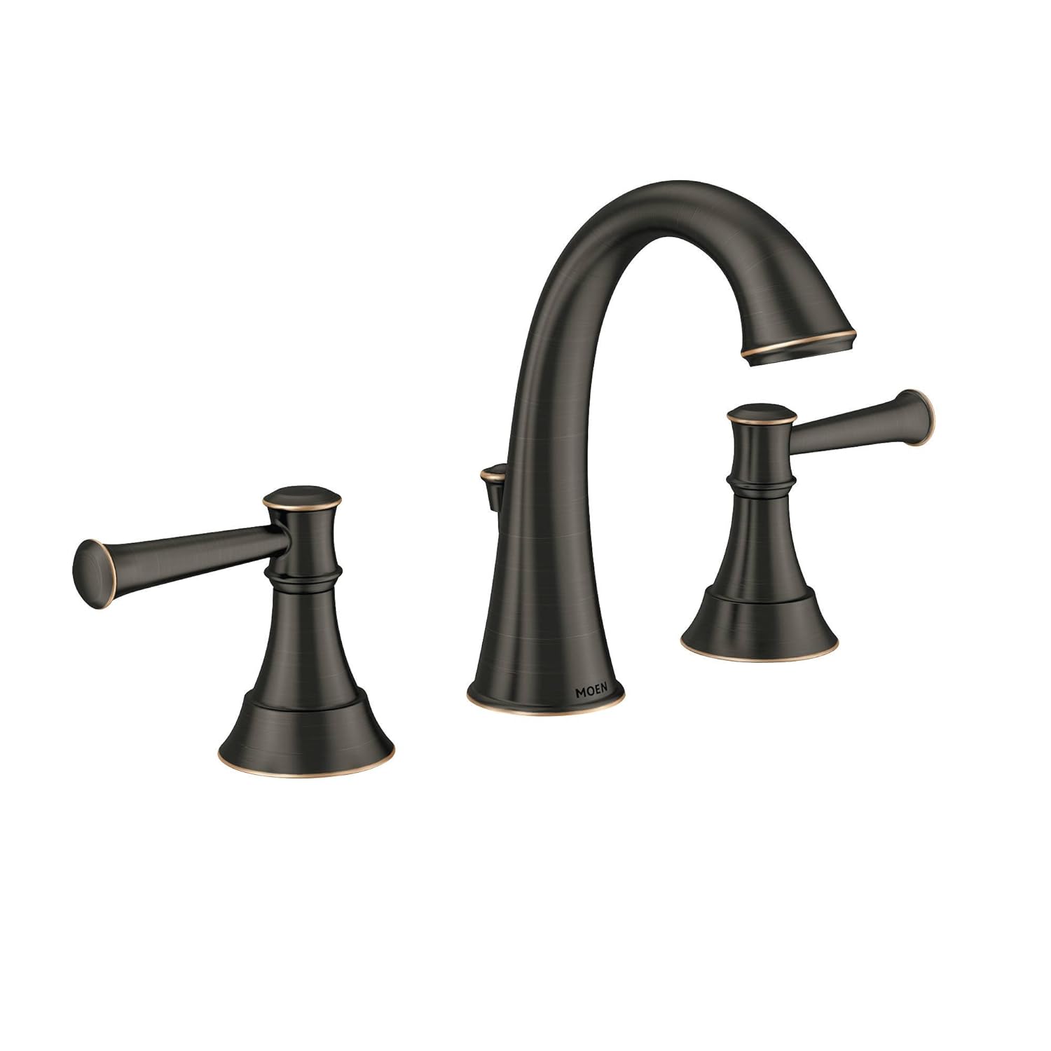Moen 84778mbrb Ashville Widespread 2 Handle Bathroom Faucet With