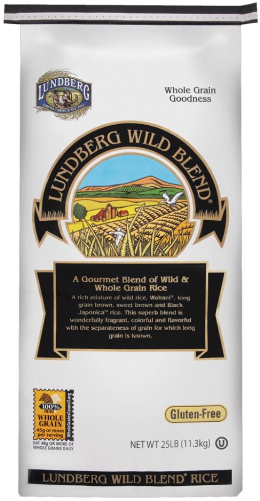 LUNDBERG RICE WILD BLEND ORG, 25 LB Amazon.co.uk Grocery