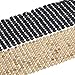 Tpocean 3 Pcs Women's Gold and Black Thick Rhinestone Metal Sequins Choker Necklace Set for women