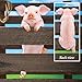 Climbing Piggy Fence Decor, Brown