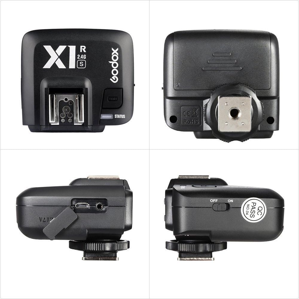 Godox X1R-S TTL 2.4G 1/8000s HSS Wireless Receiver Flash Remote For X1S Trigger Transmitter Sony A58 A7RII A99 A7R A6300 etc. Cameras (X1R-S) - Image 4