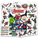 Savvi Disney Temporary Tattoos for Kids (Avengers)