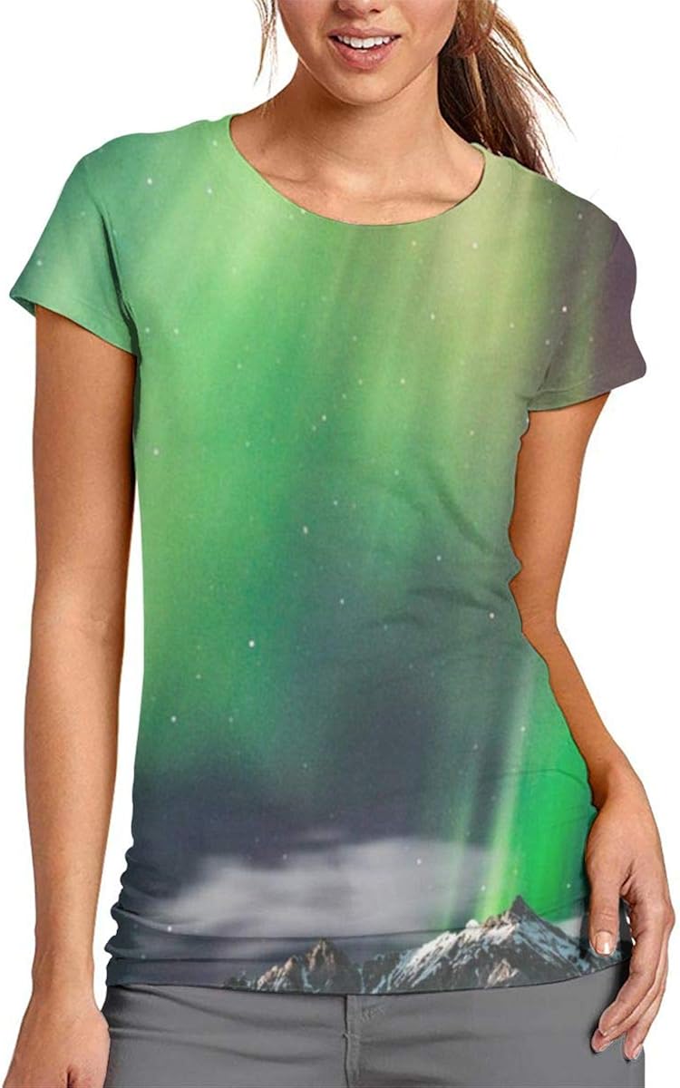 aurora green shirt womens