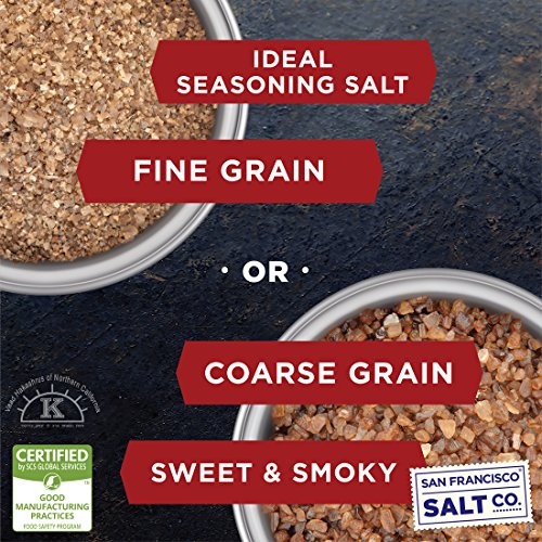 Cherrywood Smoked Sea Salt - 5 oz. Fine Grain