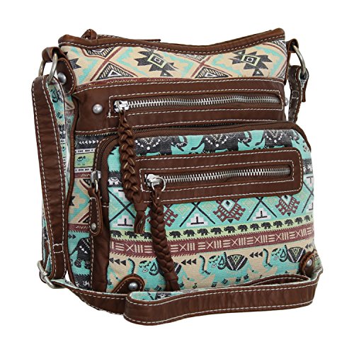 Buy Aztec Elephant Print Purse,Crossbody Bag Online at desertcartUAE
