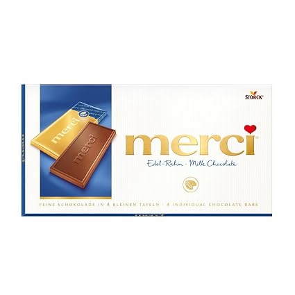 Merci Tafelschokolade Edel Rahm 100 G Amazon De Lebensmittel