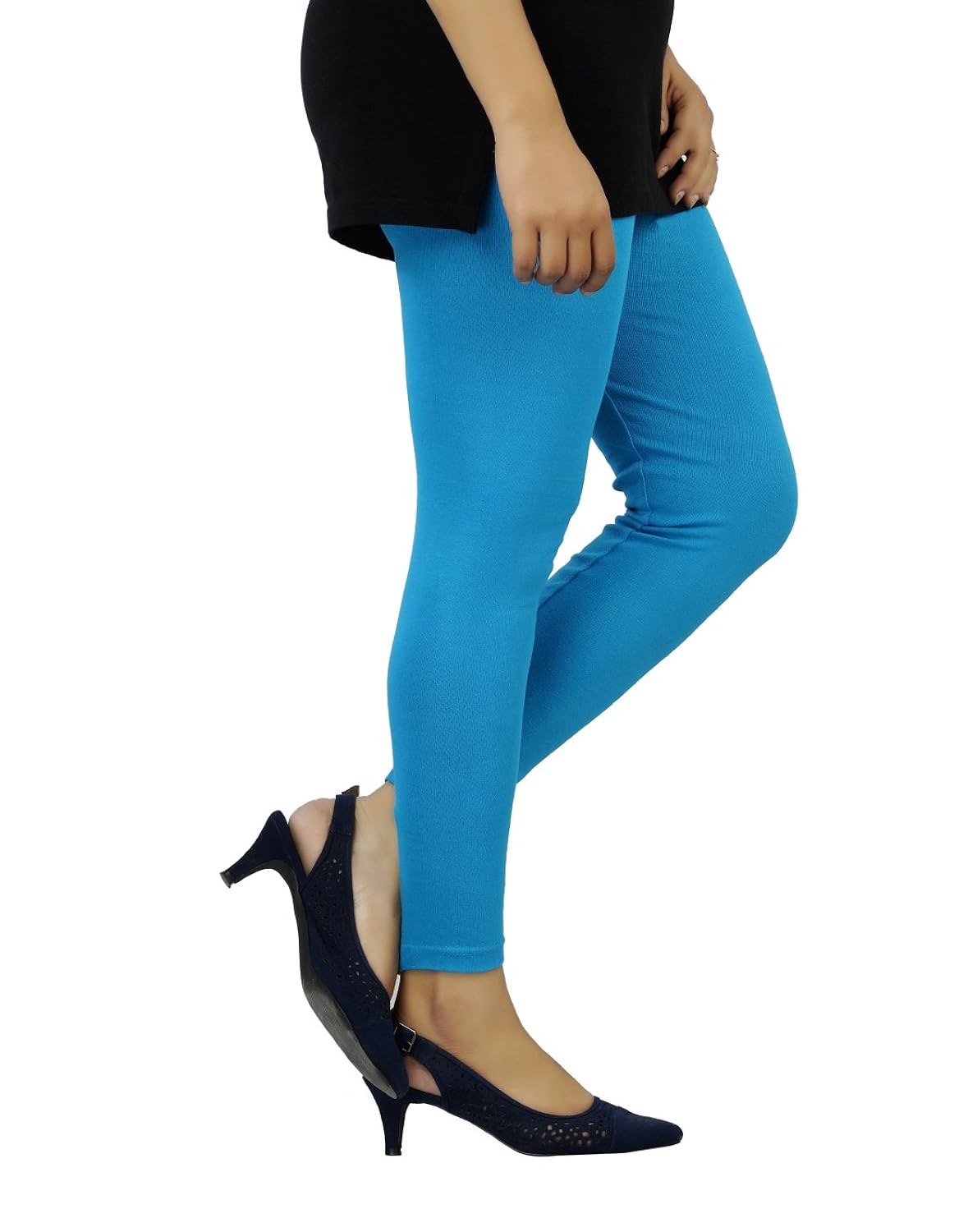 sfa women ankle length leggings with zip at ankle