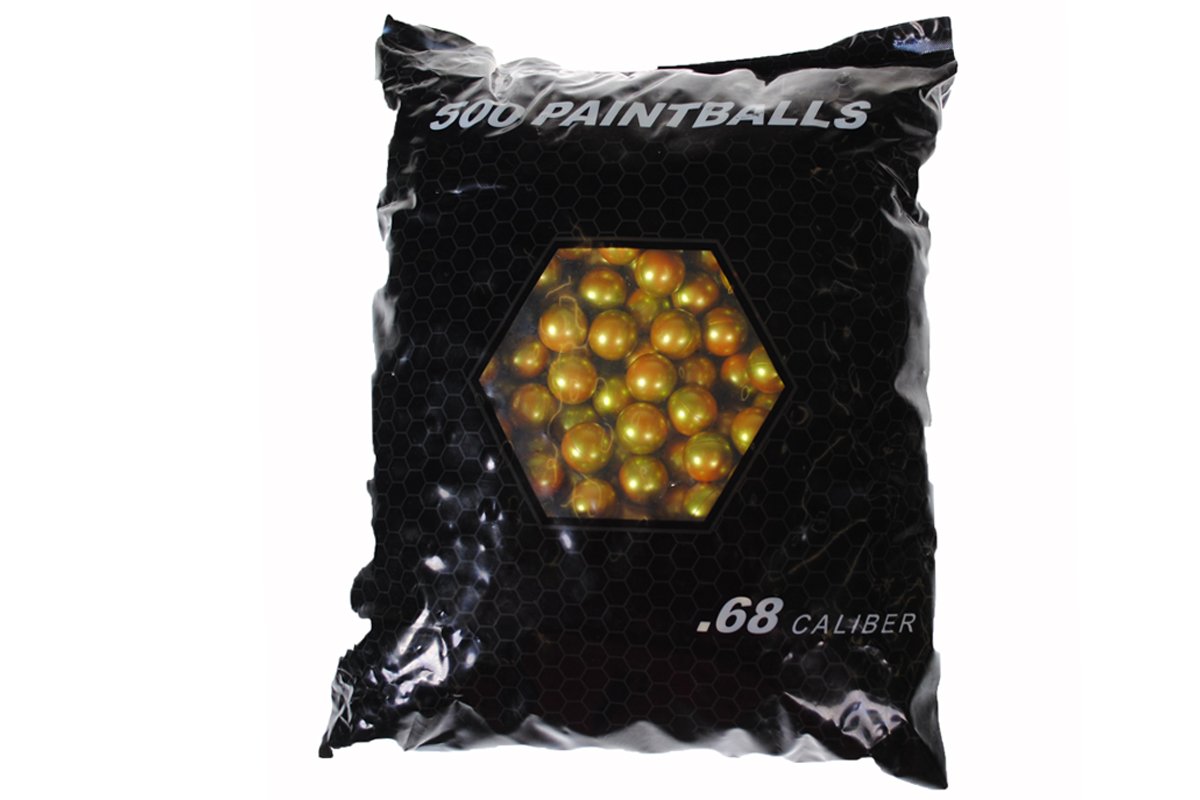 Empire Ultra Evil 2000 Paintballs (Green Shell Pro Orange Fill) Jeff