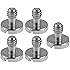 Neewer Edelstahl 1/10,2&nbsp;cm Befestigungsschraube (ohne Ring) 1&nbsp;cm/10&nbsp;mm Schaft f&uuml;r Kamera Stativ Einbeinstativ oder Quick Release (QR) Platte-5&nbsp;PACK