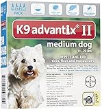 K9 Advantix II Medium Dog 4-Pack