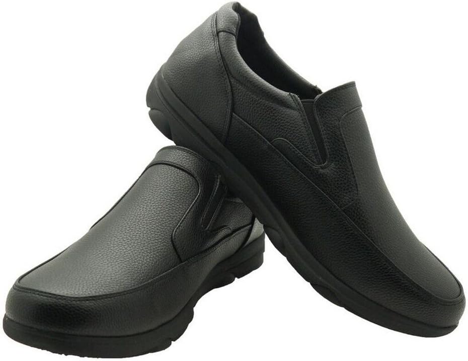 Faranzi Style F41245 Men's Professional Nonslip Comfort Black Work Shoe