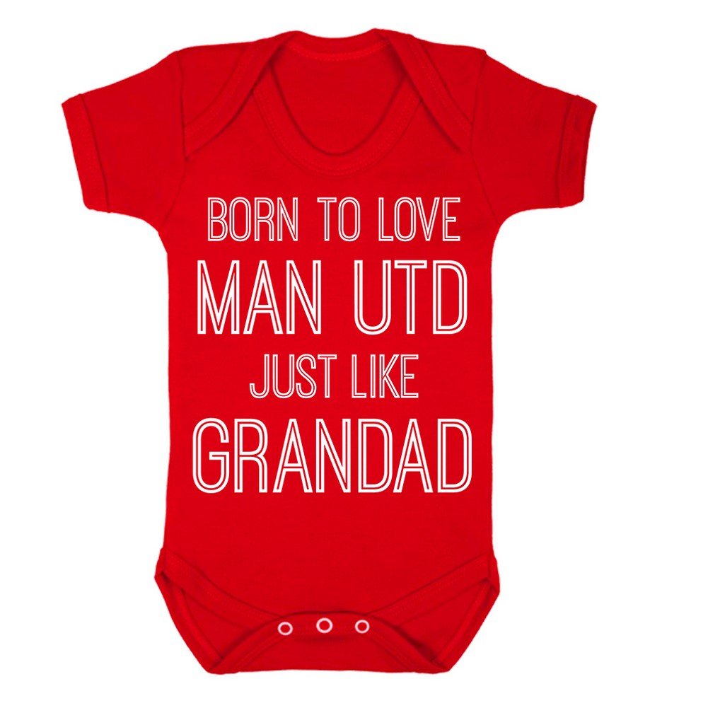 man utd baby grow