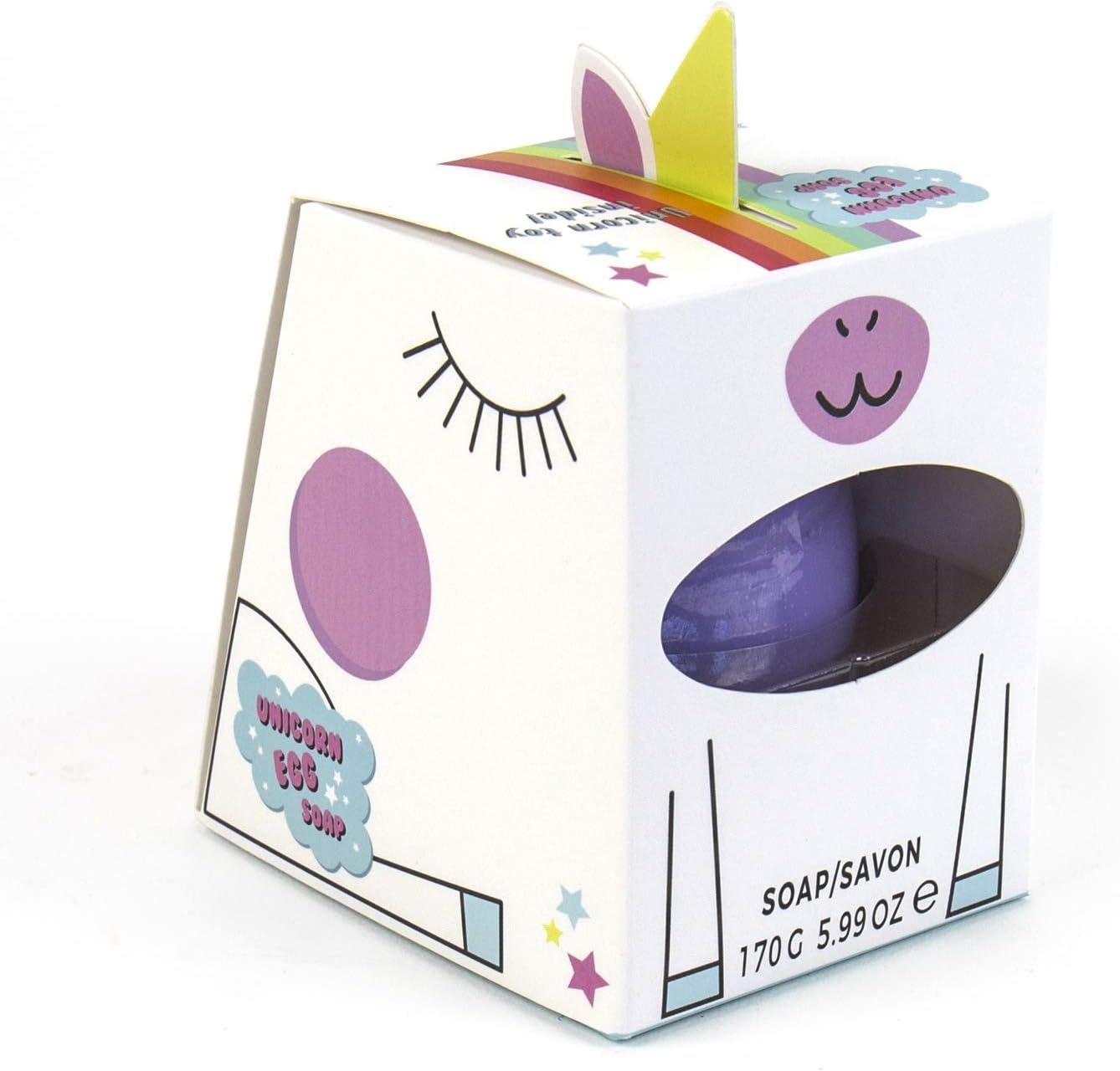 Gift Republic Unicorn Egg Soap, Purple, 170g - Image 3