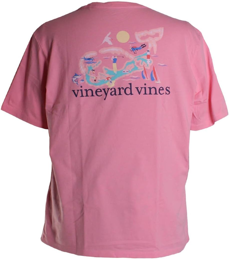 Vineyard vines Bermuda ballena Pocket Tee en Fresa Rubio, Straw Blonde, Strawberry Blonde