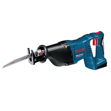 Bosch Professional GSA 18 V-LI Akku-Säbelsäge, Hublänge 28 mm, 3,4 kg, Solo Version, L-BOXX, 1 Stück, 060164J007