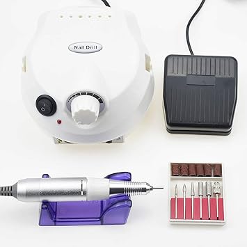 Pedicure Nails 2019 amazon com 30000 rpm electric nail drill machine for manicure pedicure drill nails accessoires tool 2019 nail milling cutters set china white beauty