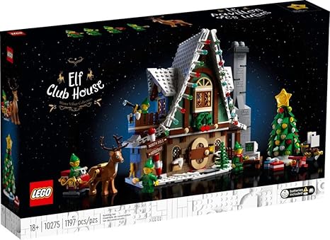 Amazon レゴ Lego クリスマス ウィンター ビレッジ エルフのクラブハウス 国内流通正規品 ブロック おもちゃ