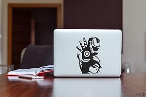 A Design World Iron Man MacBook Sticker. MacBook Air 11 - MacBook Pro 13 - MacBook Pro 15 - MacBook Pro 17 - iPad - iPhone - Other PC or Laptop Color Selection