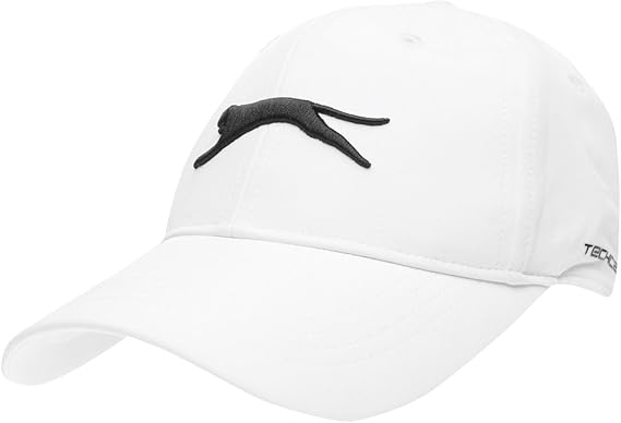 Amazon Slazenger スラセンジャー メンズロゴテックキャップ ゴルフブランド帽子 Mens Tech Cap Mens White Gray Khaki Black Blue キャップ 通販