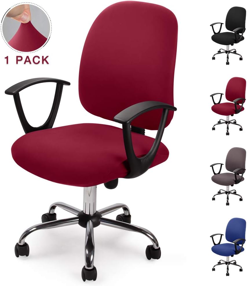 Split Seat Cover Office Chair Cover Computer Office Chair Cover