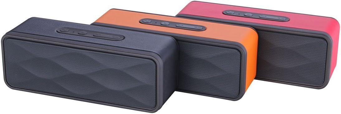 3DV9 3D Hi-Fi Bass Wireless Portable Bluetooth 4.0 Speaker Stereo (Black)