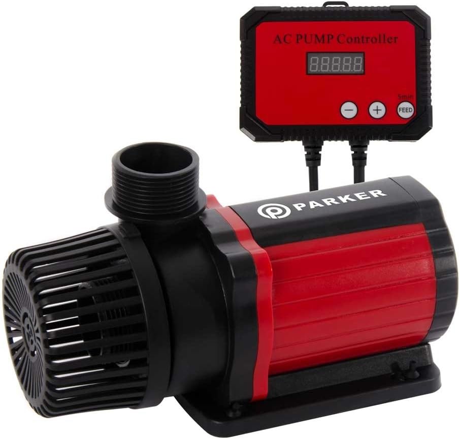 ParkerBrand Submersible Aquarium Fish Tank Sump Pump with Speed Controller (5,000 L/H)