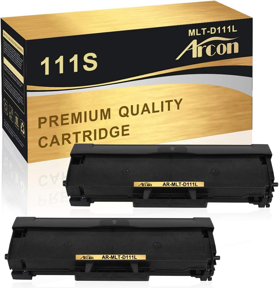 Arcon Compatible Toner Cartridge Replacement for Samsung MLT-D111S D111S MLTD111S MLT-D111L D111L MLTD111L for Samsung Xpress SL-M2070W M2022W M2020W M2026W M2070FW M2020 M2022 M2026 M2070 S111XC