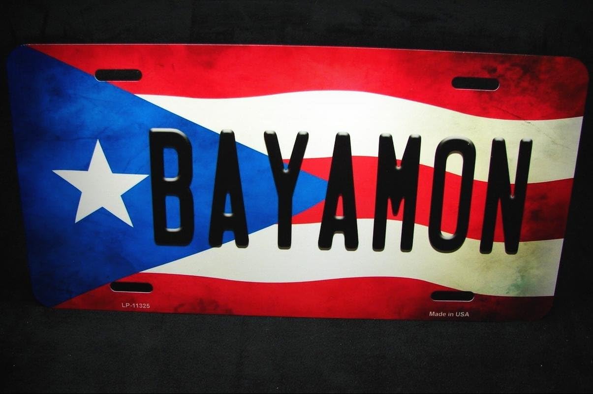 Cherished Numbers Puerto Rico Taxi License Plate Personalized Custom Auto Bike Motorcycle Tag Guidohof