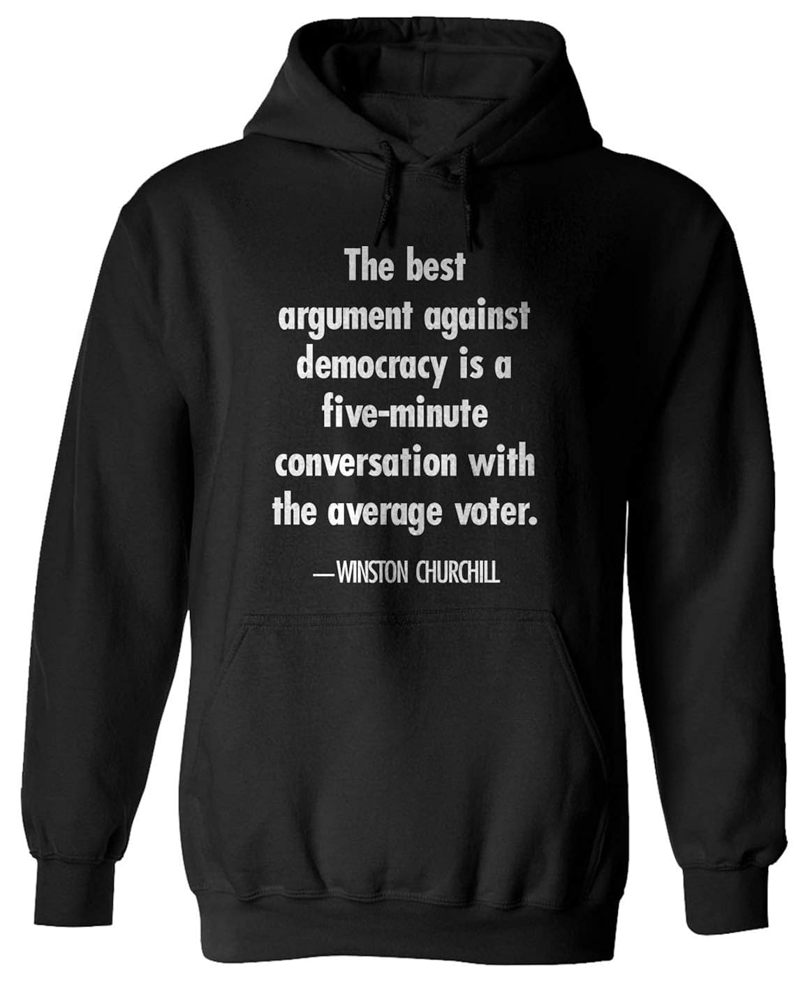 Winston Churchill Quotes Democracy Average Voter