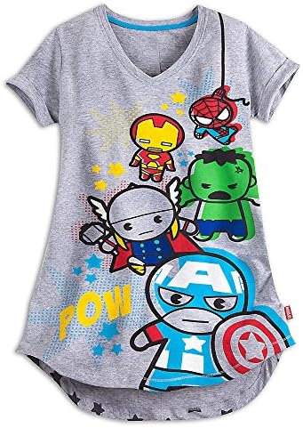 Marvel Womens Nightshirt LADIES S Grey