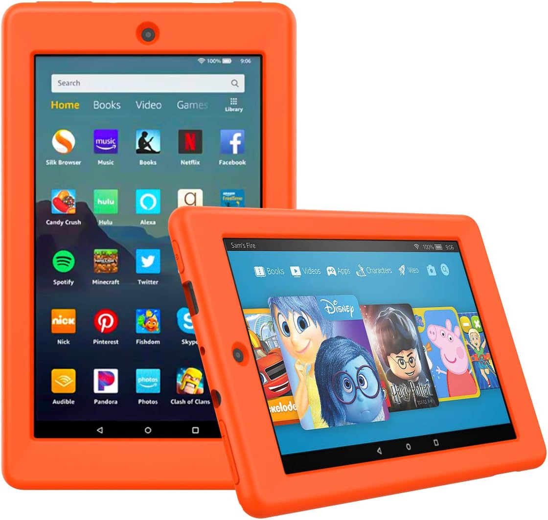 MoKo Case Fits AllNew Amazon Fire 7 Tablet (9th Generation, 2019