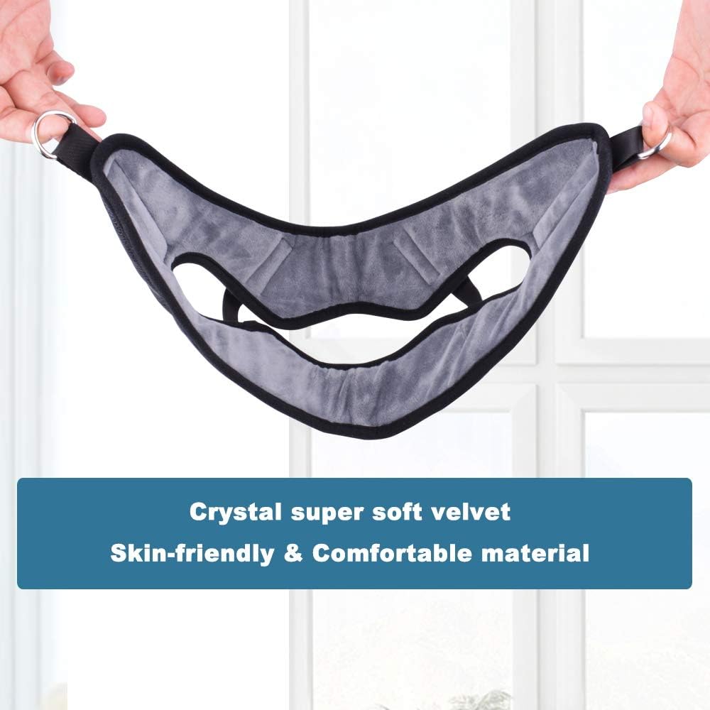 Cervical Traction Device Component Head Halter Replacement for Neck Pain Relief, Chin Cover for Door Frame Neck Traction Stretcher: Health & Personal Care