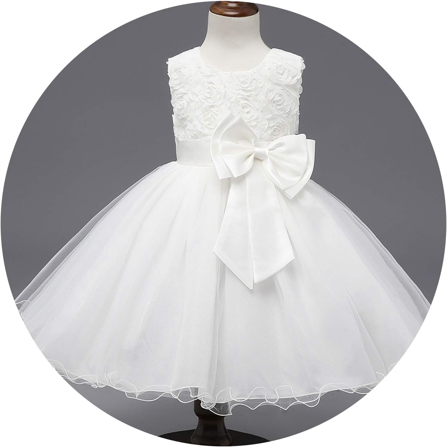 white dinner gown styles