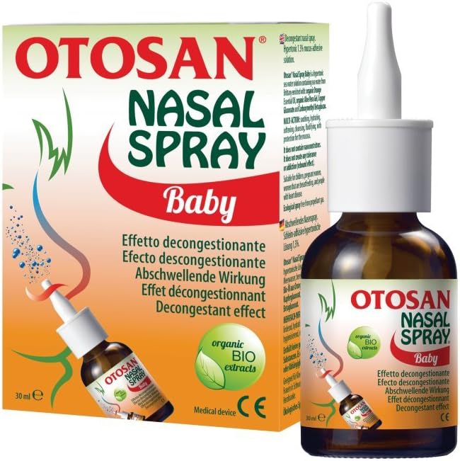 Otosan 30 ml Baby Nasal Spray, White, 30 ml (Pack of 1)