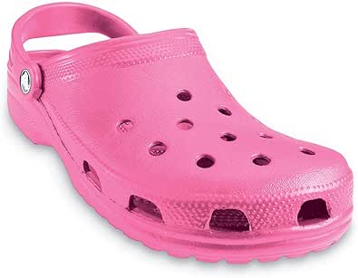 Amazon.com  Crocs Unisex-Adult's Classic Clogs, Pink (Neon Pink), 8 UK Men \/ 9 UK Women (42\/43 