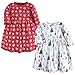 Hudson Baby Girl's Cotton Dresses, Sparkle Trees, 18-24 Months