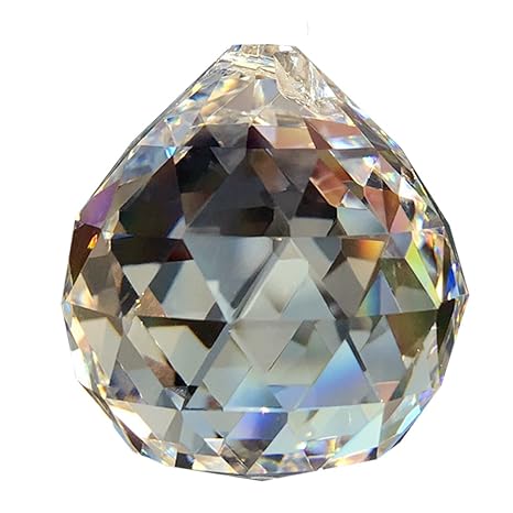 Christoph Palme Leuchten Riesen Kristallkugel ø 70 mm !! 30% Hochbleikristall Hoch Brillant Regenbogenkristall Kristall Kugel