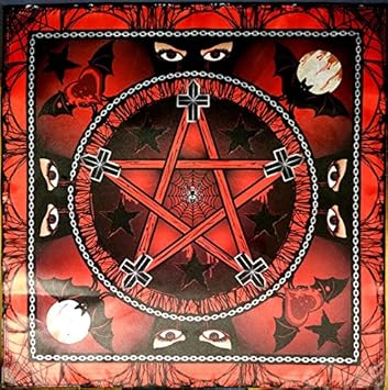 Amazon Com Wicca Witch Star Collection Altar Cloth Star Wicca