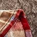 MERRYLIFE Throw Blanket Plaid| Ultra-Plush Soft Colorful Oversized | Decorative Couch Travel Blanket | (50