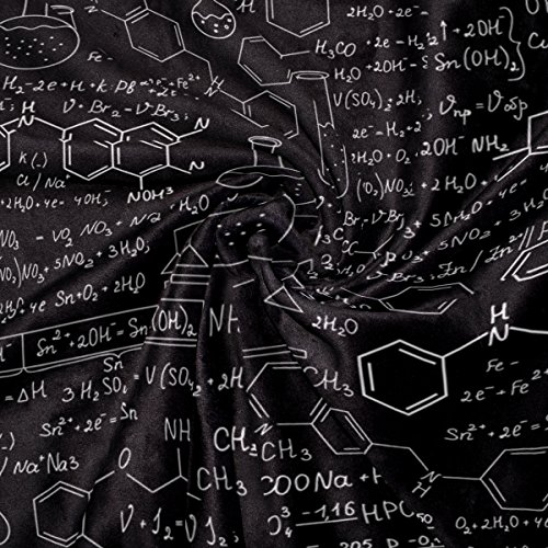 image for ALAZA Cooper girl Chemistry Laboratory Equipment Throw Blanket Soft Wa