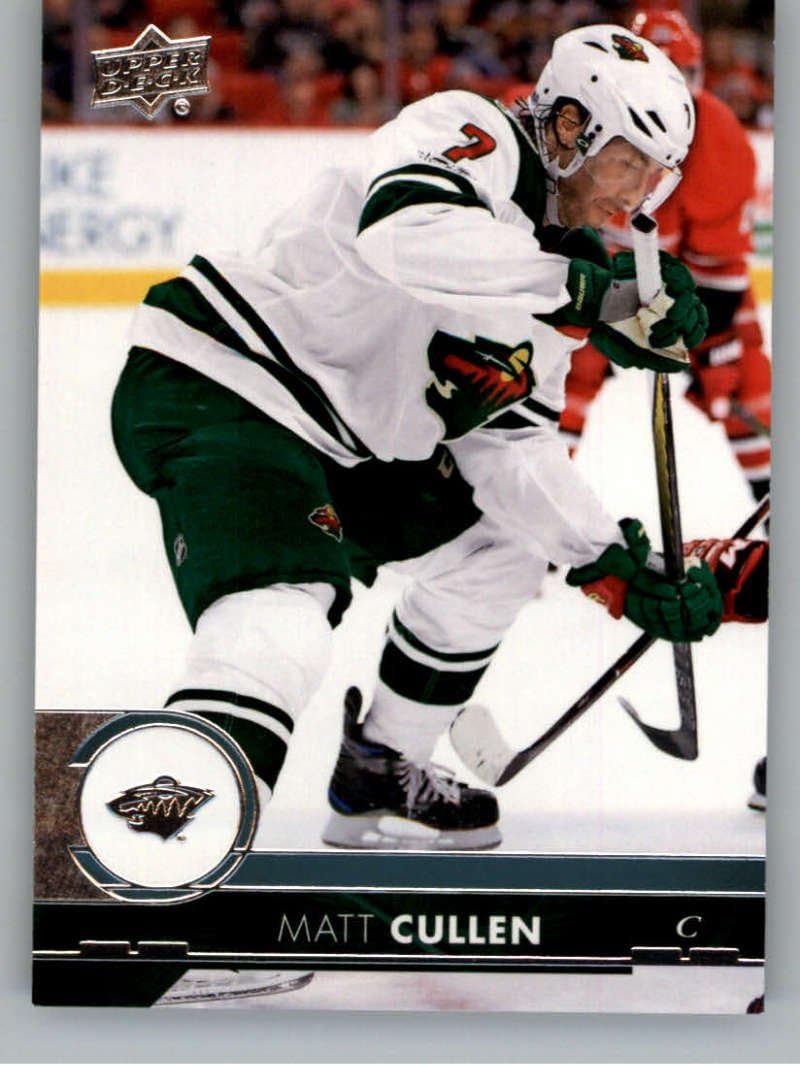 Amazon Com 2017 18 Upper Deck 343 Matt Cullen Wild Collectibles Fine Art