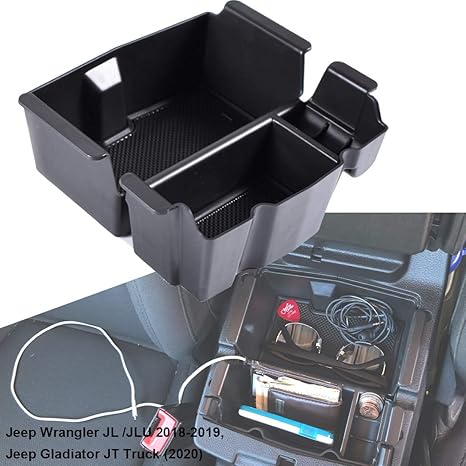 Edbetos Center Console Organizer Tray Compatible With Jeep