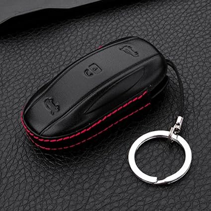 Amazoncom Atonix Genuine Cowhide Leather Protector Key Fob